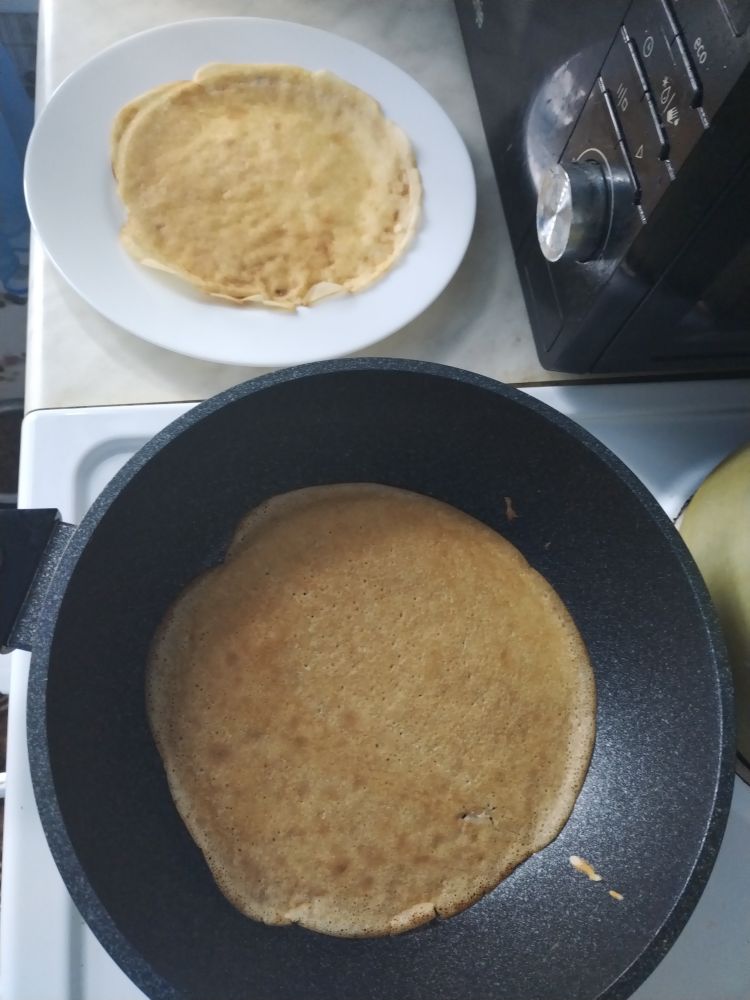 Блины на кефире 