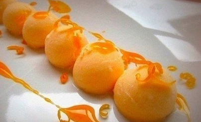Мороженное из мандарин