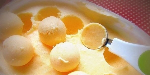 Мороженное из мандарин