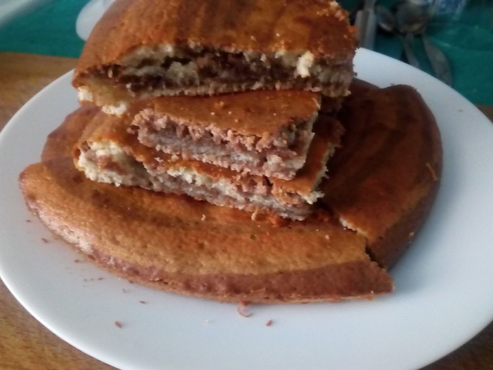 Пирог Зебра