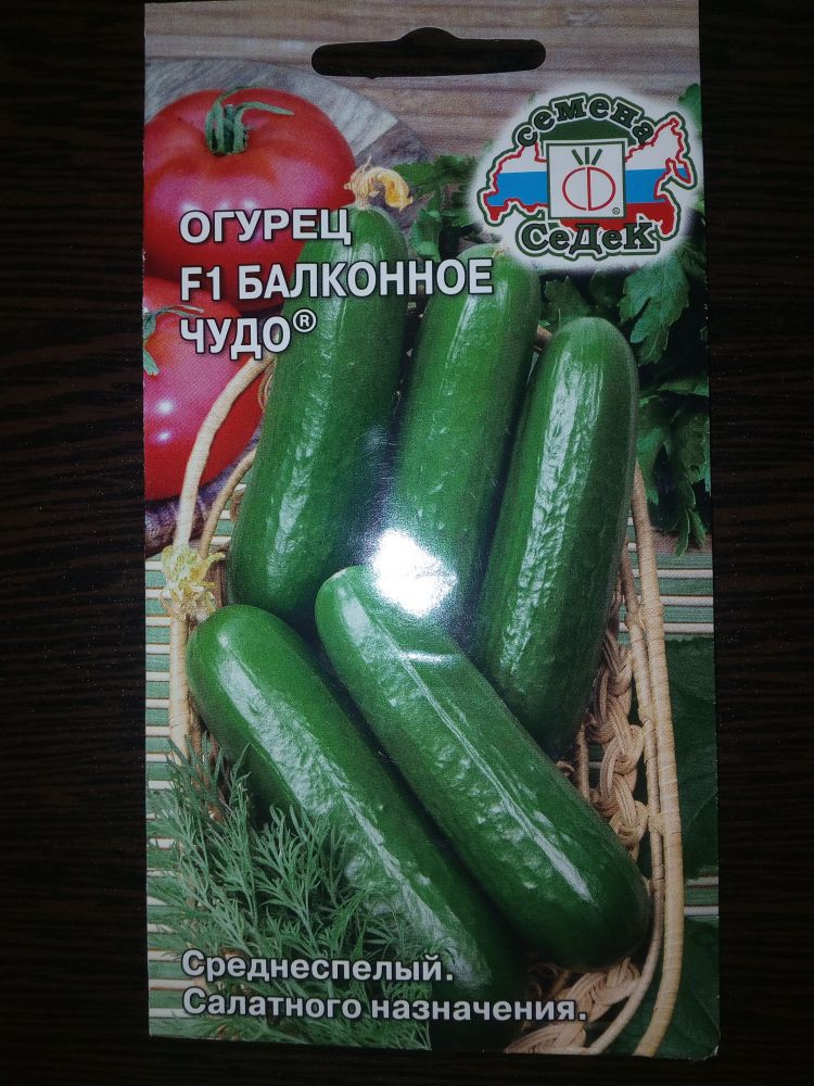 Огурец Балконное чудо F1
