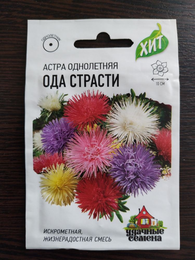 Астра однолетняя Ода страсти